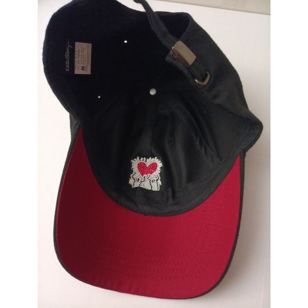 Keith Haring Foundation Heart Art Baseball Cap Hat Strapback - Picture 4 of 7